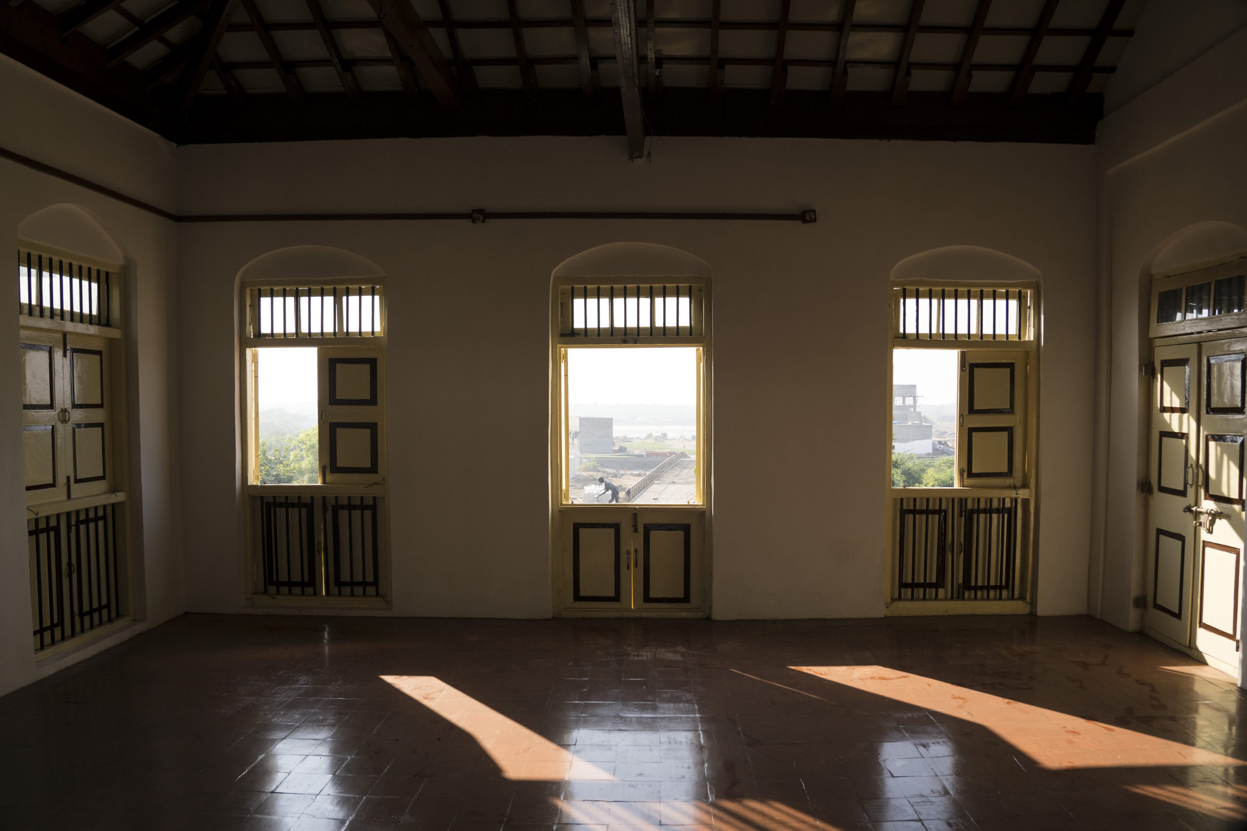 Room where Gandhi spent the last night of the march, Dandi