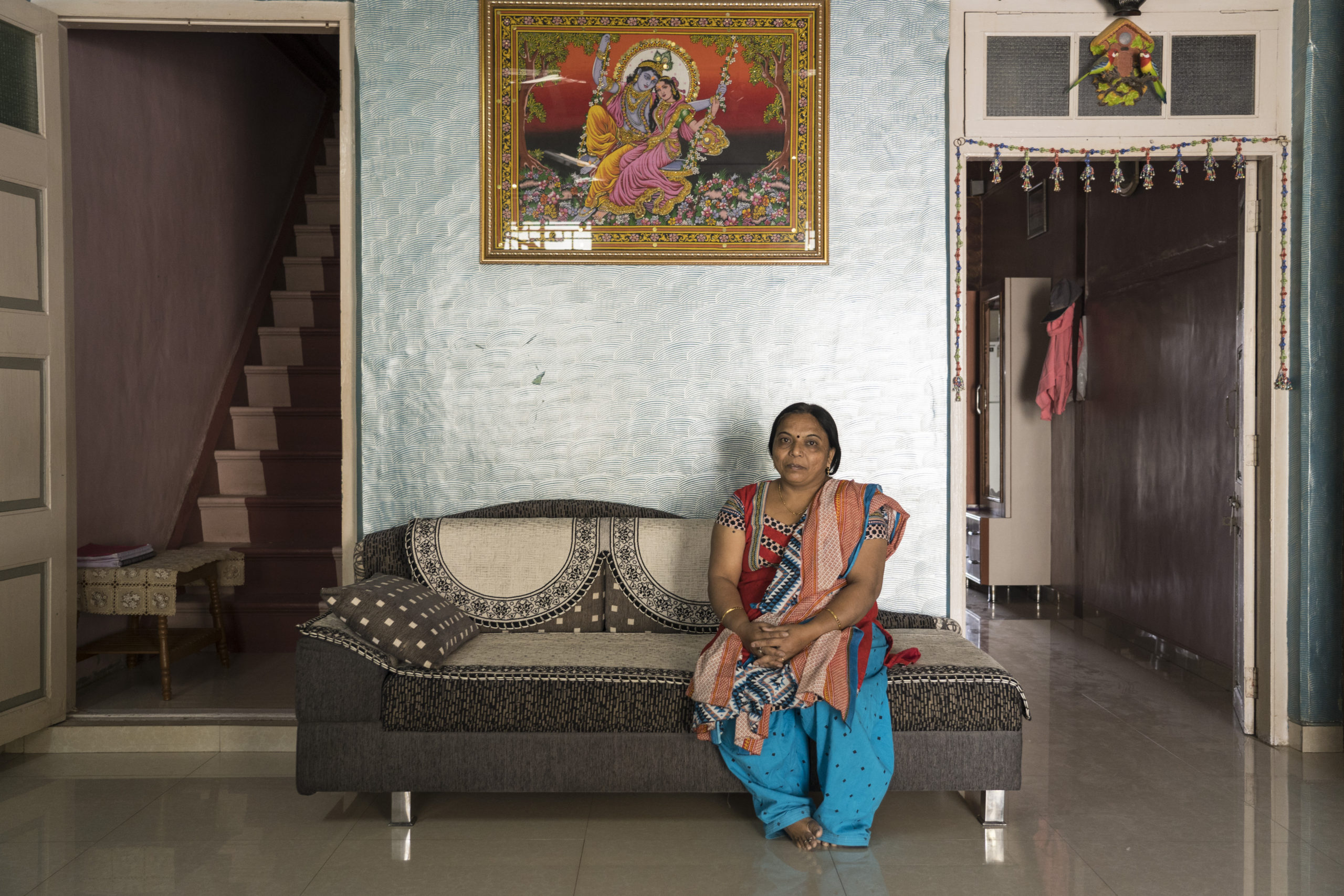 House built on the site where Gandhi rested, Chhaprabhatha